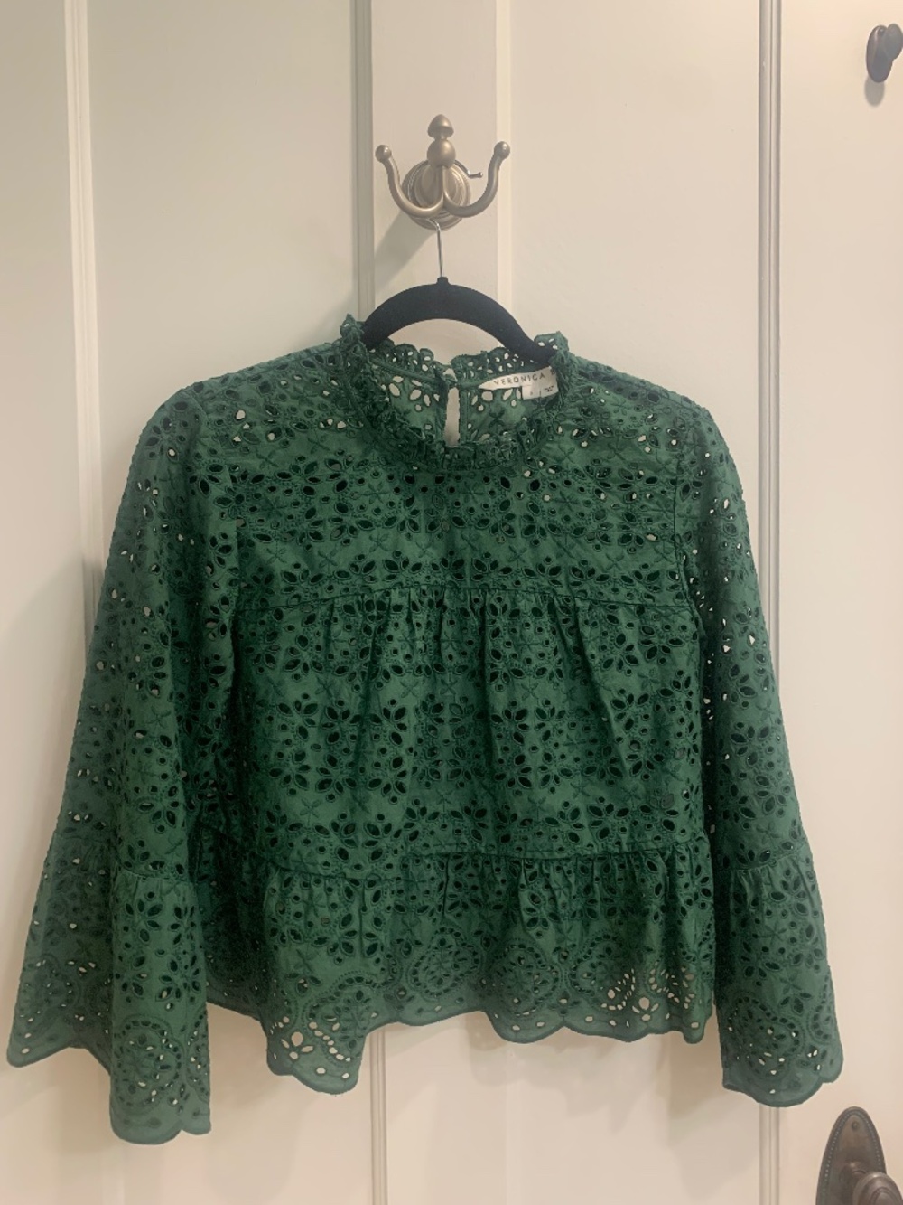 Veronica Beard emerald green Size 6 top